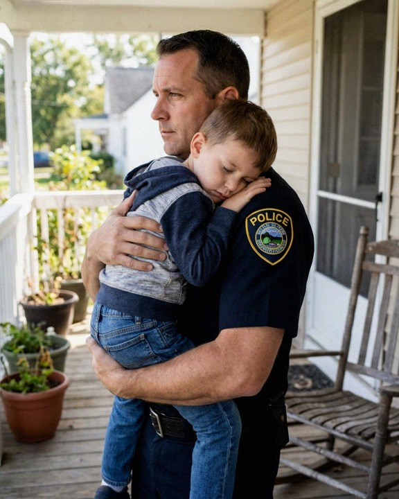 I Came Home to a Police Officer Holding My Toddler — What He Said About My Older Son Changed Everything