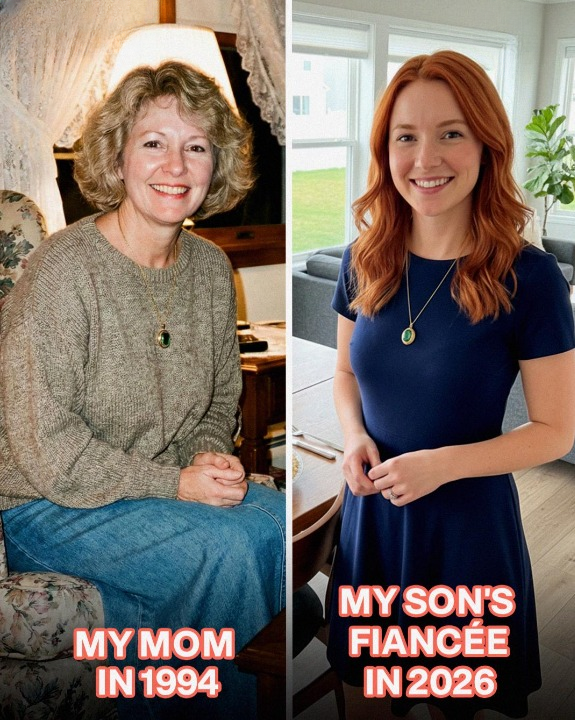 My son brought his fiancée over for dinner—but when she removed her coat, I noticed she was wearing the same necklace I had buried 25 years earlier.
