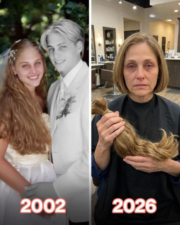 I cut and sold my long hair to afford my daughter’s $500 dream prom dress — but what happened when she stepped onto the stage a week later left me stunned.