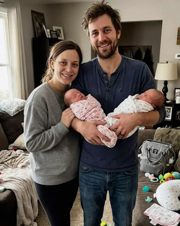 I gave birth to healthy twin girls—but after my husband spent just one day alone with them, he came back and said, “I’m sorry… we have to give them away.”