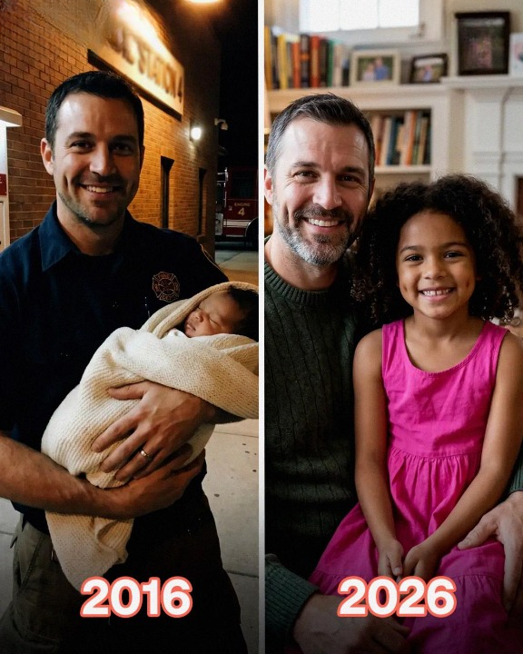 A decade ago, I came home from a shift at the firehouse with a baby in my arms—last week, a woman arrived at my door with a confession that sent a chill through me.