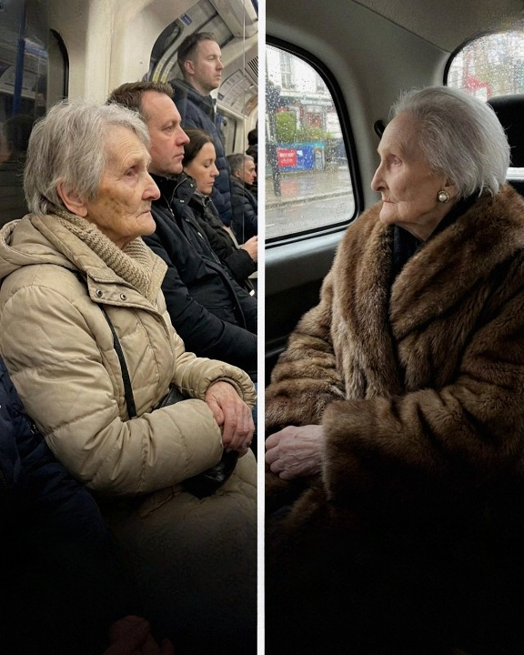 I gave my last $100 to an elderly woman in a wheelchair who was shivering in the cold—only to find her the next morning waiting for me outside in a black luxury car.