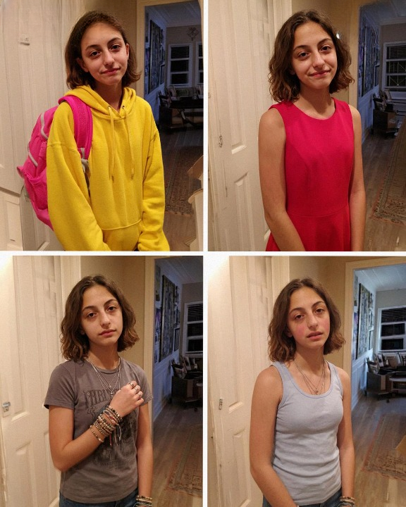 My 14-year-old daughter started coming home wearing different outfits every day — so I decided to follow her, and what I discovered left me completely shocked.