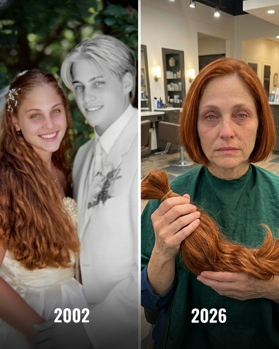 I cut and sold my long hair to afford my daughter’s $500 prom dress—but a week later, what happened when she stepped onto the stage left me completely shaken.