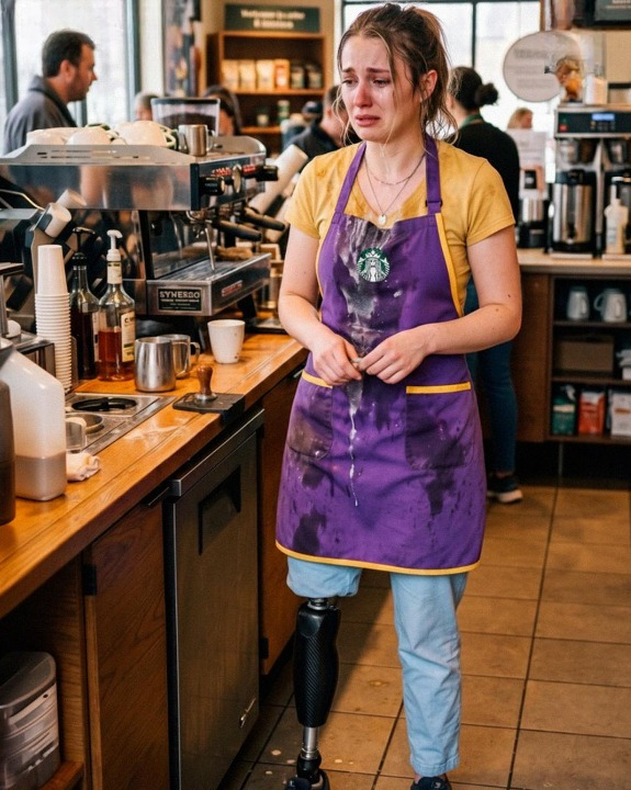 A rude woman threw a latte in my face for “moving too slowly”—but when she realized who was standing right behind her, she started shaking uncontrollably.
