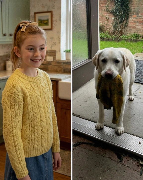 My dog unexpectedly brought me my late daughter’s sweater—the same one the police had taken—and then led me somewhere that left me completely frozen in shock.