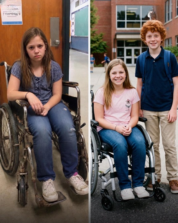 My teenage son sold his guitar to buy a new wheelchair for a classmate—then the very next day, police officers showed up at our door.