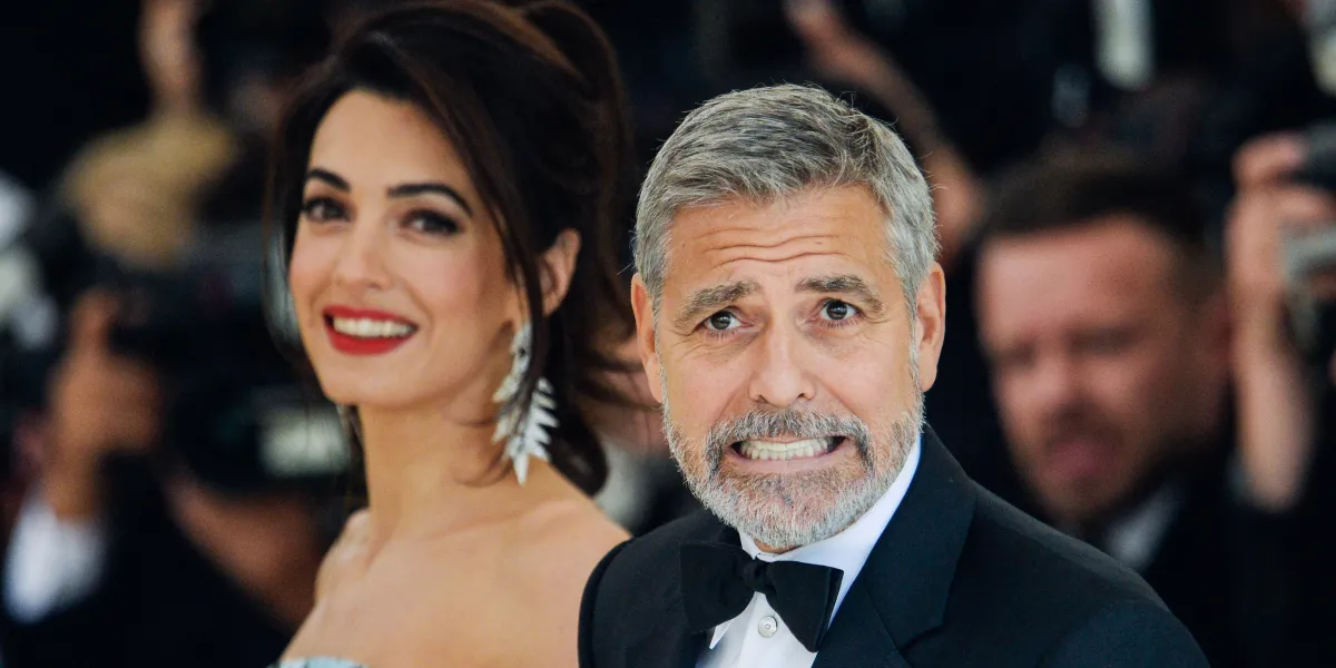 George Clooney and Amal turn heads during a birthday lunch on the French Riviera as Amal’s daring outfit ignites online buzz — photos inside
