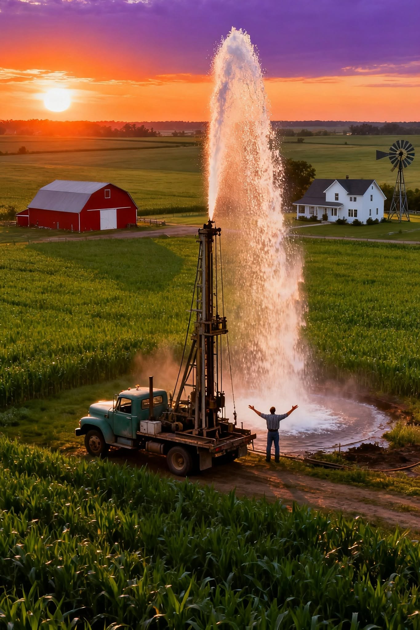 Arrogant Wealthy Farmer Ridicules His Struggling Neighbor—Until the “Worthless” Well Becomes the County’s Lifeline