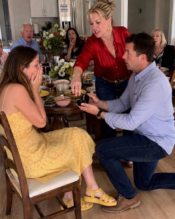 At a family dinner, my boyfriend surprised everyone by proposing to me—only for my mother to grab the ring out of his hands, call it “cheap,” and publicly forbid the marriage. But what my father did immediately afterward left the entire room in stunned silence.