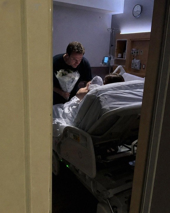 I was crying in the hospital after delivering my twins when a nurse leaned in and whispered something about my husband that left me completely frozen.
