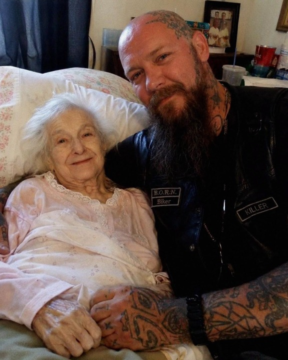 My 81-Year-Old Mother Replaced Her Caregiver with a Heavily Tattooed Biker—And the Reason Left Me Completely Stunned